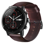 For Amazfit 2 Stratos / Red Brown