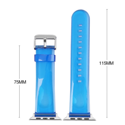 Glacier Jelly Clear TPU Case Watch Band