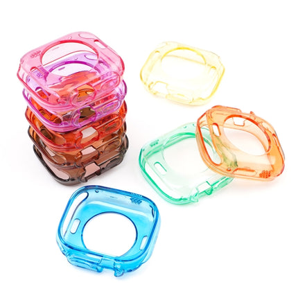 Glacier Jelly Clear TPU Case Watch Band, For Apple Watch Ultra 3 / 2 / 1 49mm - DealBuddy