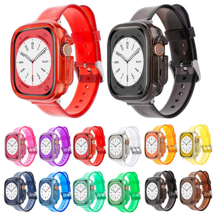 Glacier Jelly Clear TPU Case Watch Band, For Apple Watch Ultra 3 / 2 / 1 49mm - DealBuddy
