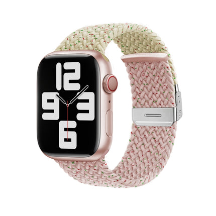 Nylon Braided Stitching Buckle Watch Band, For Apple Watch Series 8&7 41mm, For Apple Watch Series 8&7 45mm - DealBuddy