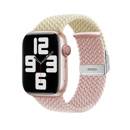 Nylon Braided Stitching Buckle Watch Band, For Apple Watch Series 8&7 41mm, For Apple Watch Series 8&7 45mm - DealBuddy