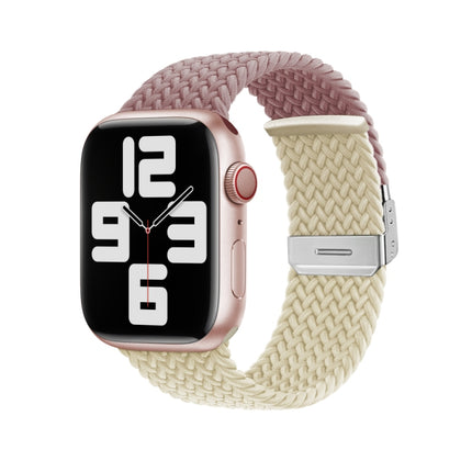 Nylon Braided Stitching Buckle Watch Band, For Apple Watch Series 8&7 41mm, For Apple Watch Series 8&7 45mm - DealBuddy