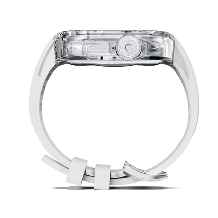 Fluorine Rubber Clear Armor Case Watch Band, For Apple Watch Ultra 3 / 2 / 1 49mm - DealBuddy
