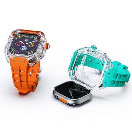 Fluorine Rubber Clear Armor Case Watch Band, For Apple Watch Ultra 3 / 2 / 1 49mm - DealBuddy