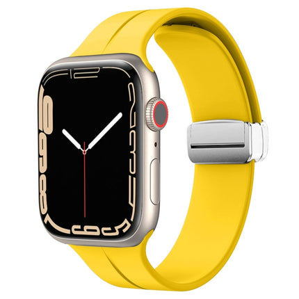 Magnetic Fold Clasp Silicone Watch Band