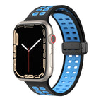For Apple Watch Series 8&7 41mm / Black Sky Blue