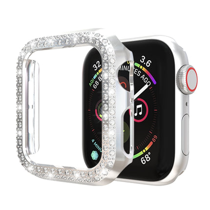 Double Row Diamonds PC Protective Case, For Apple Watch Series 6 / 5 / 4 / SE 2025 / 2023 / 2022 44mm, For Apple Watch Series 3 & 2 & 1 38mm - DealBuddy