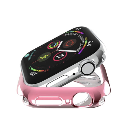 Plating TPU Round Hole Hollowing Protective Case, For Apple Watch Series 6 / 5 / 4 / SE 2025 / 2023 / 2022 40mm, For Apple Watch Series 3 & 2 & 1 42mm - DealBuddy