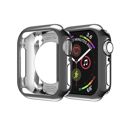 Plating TPU Round Hole Hollowing Protective Case, For Apple Watch Series 6 / 5 / 4 / SE 2025 / 2023 / 2022 40mm, For Apple Watch Series 3 & 2 & 1 42mm - DealBuddy