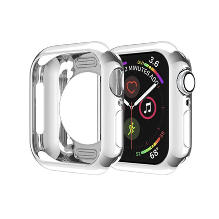 Plating TPU Round Hole Hollowing Protective Case, For Apple Watch Series 6 / 5 / 4 / SE 2025 / 2023 / 2022 40mm, For Apple Watch Series 3 & 2 & 1 42mm - DealBuddy