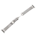 Milan Fold Buckle Metal Watch Band, For Apple Watch Series 8&7 45mm, For Apple Watch Series 8&7 41mm - DealBuddy