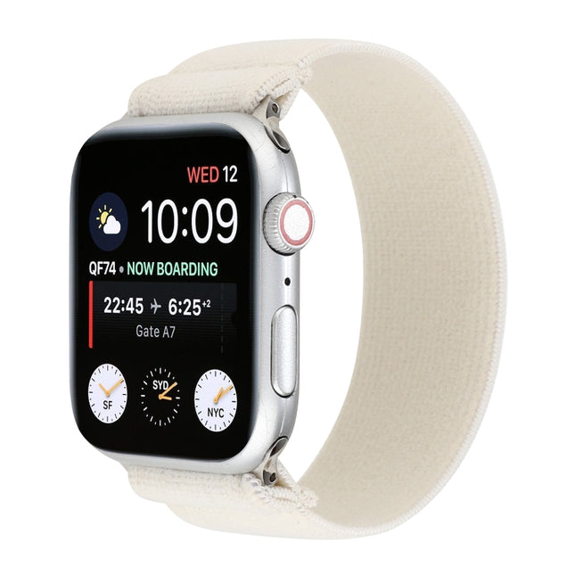 Elastic Nylon Braid Watch Band, For Apple Watch Series 8&7 45mm, For Apple Watch Series 8&7 41mm - DealBuddy