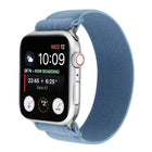 Elastic Nylon Braid Watch Band, For Apple Watch Series 8&7 45mm, For Apple Watch Series 8&7 41mm - DealBuddy