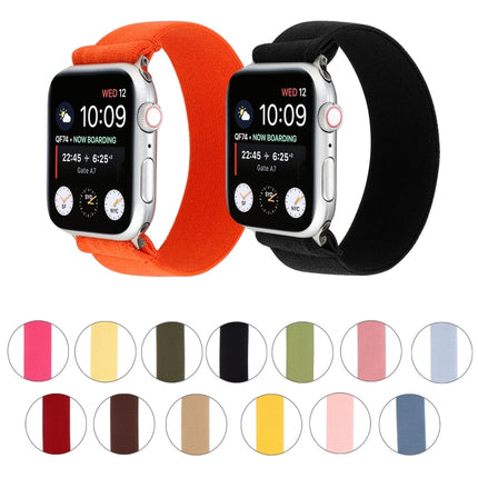 Elastic Nylon Braid Watch Band