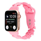 Butterfly Hollow Silicone Watch Band, For Apple Watch Series 8&7 45mm, For Apple Watch Series 8&7 41mm - DealBuddy