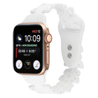 Butterfly Hollow Silicone Watch Band, For Apple Watch Series 8&7 45mm, For Apple Watch Series 8&7 41mm - DealBuddy