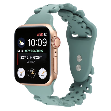 Butterfly Hollow Silicone Watch Band, For Apple Watch Series 8&7 45mm, For Apple Watch Series 8&7 41mm - DealBuddy