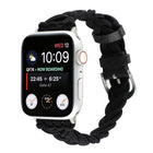 Single Elastic Nylon Braid Watch Band, For Apple Watch Series 8&7 45mm, For Apple Watch Series 8&7 41mm - DealBuddy