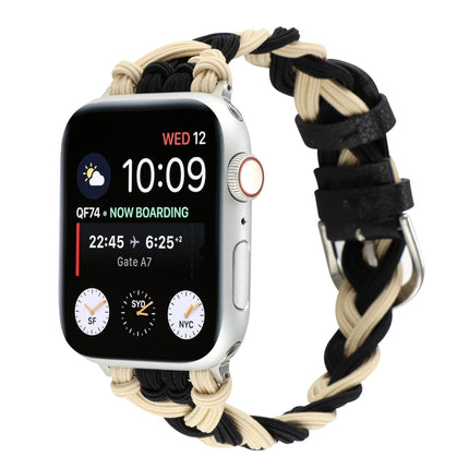 Single Elastic Nylon Braid Watch Band, For Apple Watch Series 8&7 45mm, For Apple Watch Series 8&7 41mm - DealBuddy