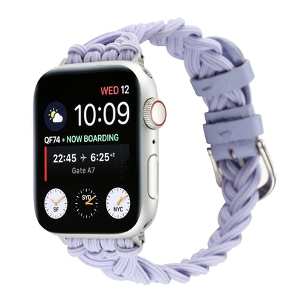 Single Elastic Nylon Braid Watch Band, For Apple Watch Series 8&7 45mm, For Apple Watch Series 8&7 41mm - DealBuddy