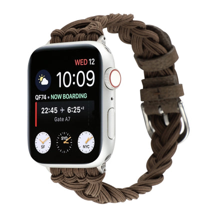 Single Elastic Nylon Braid Watch Band, For Apple Watch Series 8&7 45mm, For Apple Watch Series 8&7 41mm - DealBuddy
