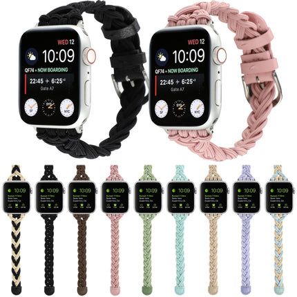 Single Elastic Nylon Braid Watch Band, For Apple Watch Series 8&7 45mm, For Apple Watch Series 8&7 41mm - DealBuddy