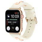 For Apple Watch Series 8&7 41mm / Beige Rose Gold
