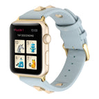For Apple Watch Series 8&7 41mm / Light Blue Gold
