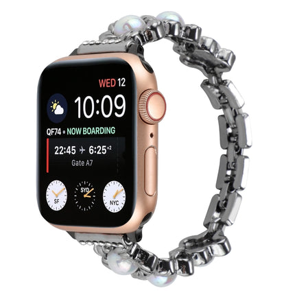 Flower Bracelet Metal Watch Band, For Apple Watch Series 8&7 45mm, For Apple Watch Series 8&7 41mm - DealBuddy