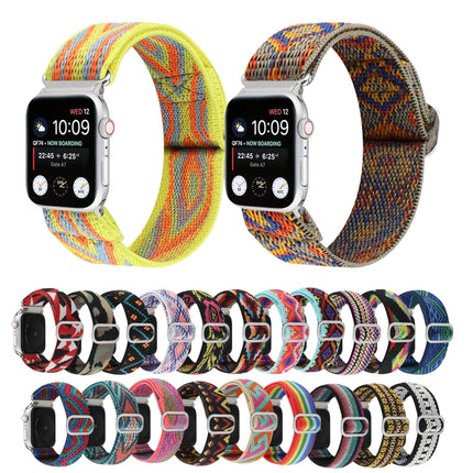Buckle Elastic Nylon Watch Band