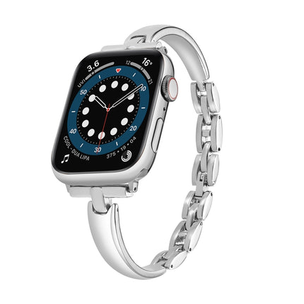 Bracelet Chain Metal Watch Band, For Apple Watch Series 8&7 45mm, For Apple Watch Series 8&7 41mm - DealBuddy