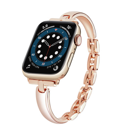 Bracelet Chain Metal Watch Band, For Apple Watch Series 8&7 45mm, For Apple Watch Series 8&7 41mm - DealBuddy