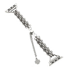 Dual-row Chain Metal Watch Band, For Apple Watch Series 8&7 45mm, For Apple Watch Series 8&7 41mm - DealBuddy