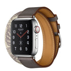 Silk Screen Pattern Leather Watchband, For Apple Watch Series 7 41mm / 6 & SE & 5 & 4 40mm / 3 & 2 & 1 38mm, For Apple Watch Ultra 49mm / Series 8&7 45mm / SE 2&6&SE&5&4 44mm / 3&2&1 42mm, For Apple Watch Series 8&7 41mm / SE 2&6&SE&5&4 40mm / 3&2&1 38... - DealBuddy