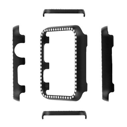 Aluminum Alloy Diamond Watch Protective Case, For Apple Watch Series 9 / 8 / 7 45mm, For Apple Watch Series SE 2025&SE 2&6&SE&5&4 44mm, For Apple Watch Series 3&2&1 42mm, For Apple Watch Series 9 / 8 / 7 41mm                                            ... - DealBuddy