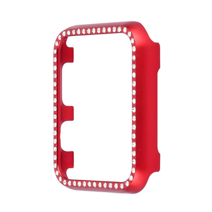 Aluminum Alloy Diamond Watch Protective Case, For Apple Watch Series 9 / 8 / 7 45mm, For Apple Watch Series SE 2025&SE 2&6&SE&5&4 44mm, For Apple Watch Series 3&2&1 42mm, For Apple Watch Series 9 / 8 / 7 41mm                                            ... - DealBuddy