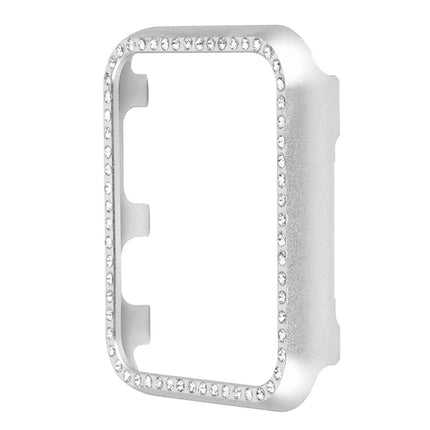 Aluminum Alloy Diamond Watch Protective Case, For Apple Watch Series 9 / 8 / 7 45mm, For Apple Watch Series SE 2025&SE 2&6&SE&5&4 44mm, For Apple Watch Series 3&2&1 42mm, For Apple Watch Series 9 / 8 / 7 41mm                                            ... - DealBuddy