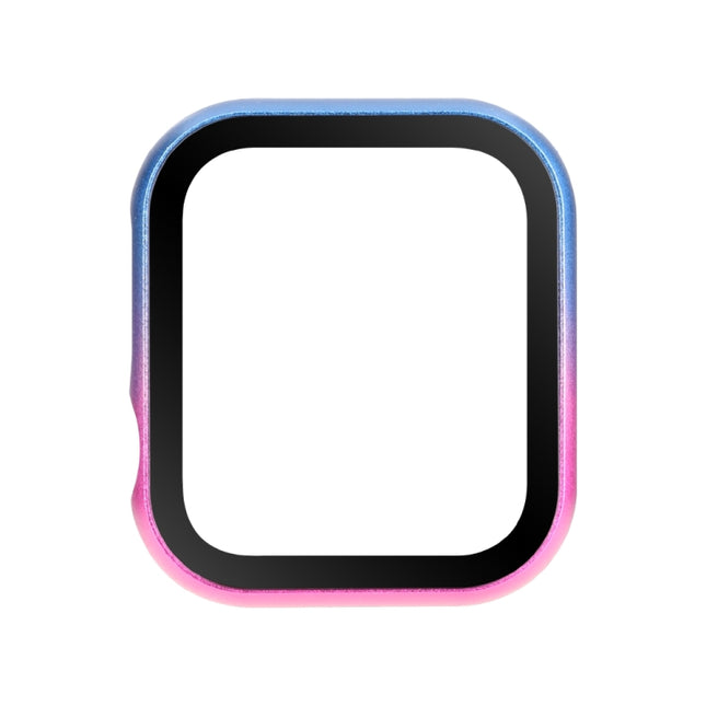 Metal Frame + Tempered Glass Protector Case