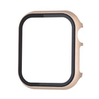 Metal Frame + Tempered Glass Protector Case