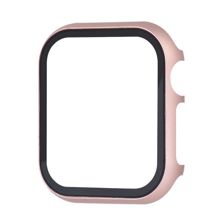 Metal Frame + Tempered Glass Protector Case
