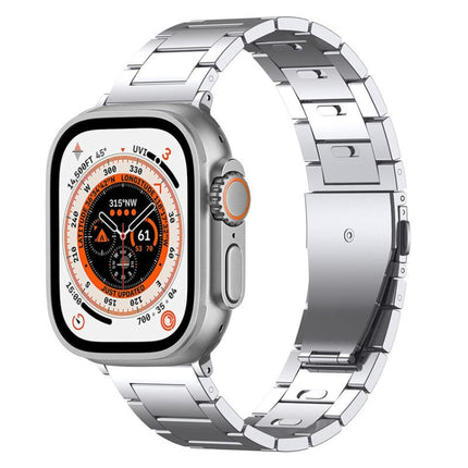 Quick Disassembly Titanium Alloy Watch Band, For Apple Watch Ultra 49mm / Series 8&7 45mm / SE 2&6&SE&5&4 44mm / 3&2&1 42mm, For Apple Watch Series 8&7 41mm / SE 2&6&SE&5&4 40mm / 3&2&1 38mm - DealBuddy