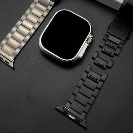 Quick Disassembly Titanium Alloy Watch Band, For Apple Watch Ultra 49mm / Series 8&7 45mm / SE 2&6&SE&5&4 44mm / 3&2&1 42mm, For Apple Watch Series 8&7 41mm / SE 2&6&SE&5&4 40mm / 3&2&1 38mm - DealBuddy