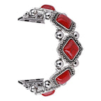 For Apple Watch Series 8&7 41mm / SE 2&6&SE&5&4 40mm / 3&2&1 38mm / Red