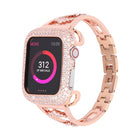 Zircon Metal Copper Watch Band