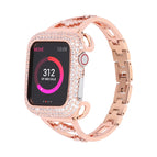 For Apple Watch Series 8&7 41mm / SE 2&6&SE&5&4 40mm / 3&2&1 38mm / Gold