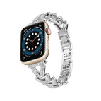 For Apple Watch Series 8&7 41mm / SE 2&6&SE&5&4 40mm / 3&2&1 38mm / Silver