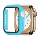 Shockproof PC+Tempered Glass Watch Protective Case, For Apple Watch Series 9 / 8 / 7 41mm, For Apple Watch Series 9 / 8 / 7 45mm - DealBuddy