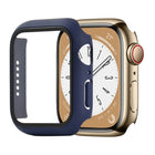 Shockproof PC+Tempered Glass Watch Protective Case, For Apple Watch Series 9 / 8 / 7 41mm, For Apple Watch Series 9 / 8 / 7 45mm - DealBuddy