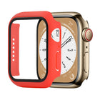 Shockproof PC+Tempered Glass Watch Protective Case